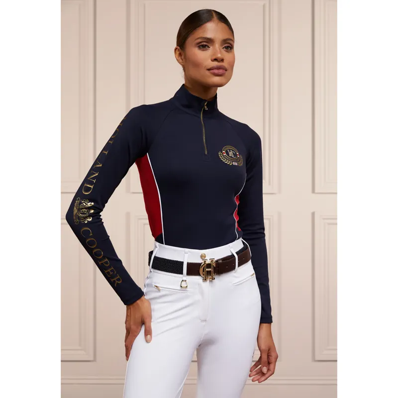 Holland Cooper Farnham Base Layer - Ink Navy